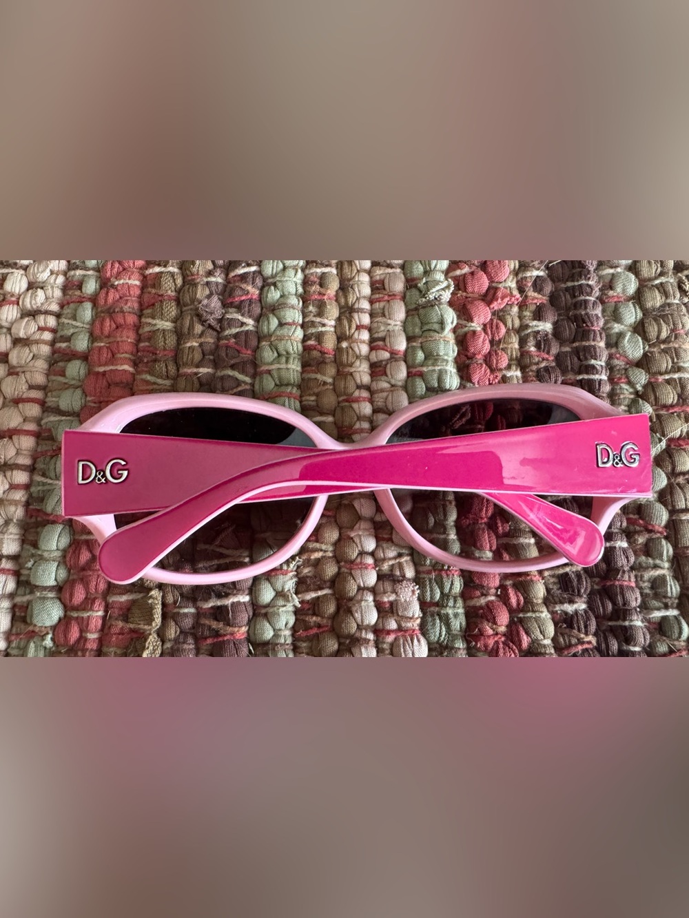 Women’s Dolce & Gabbana Pink 8065 Sunglasses Summer Beach Vacay - Picture 13 of 13